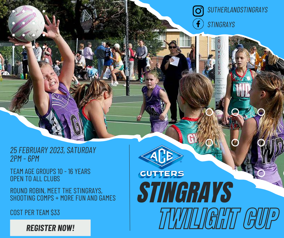 Stingrays Twilight Cup – Entries now open – Green Point Netball Club