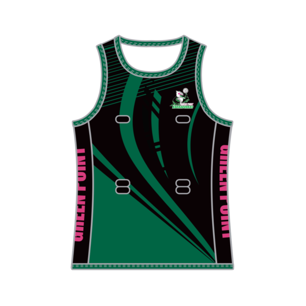 Green Point Netball Club Singlet front